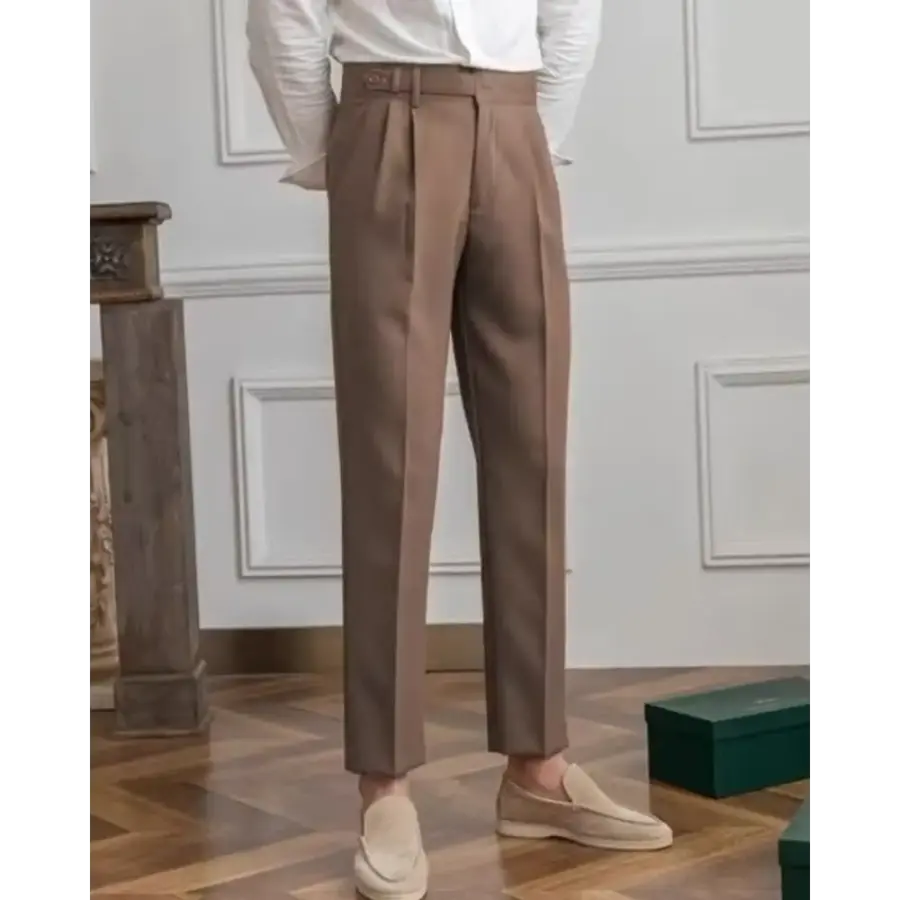High Waist Tailored Pants