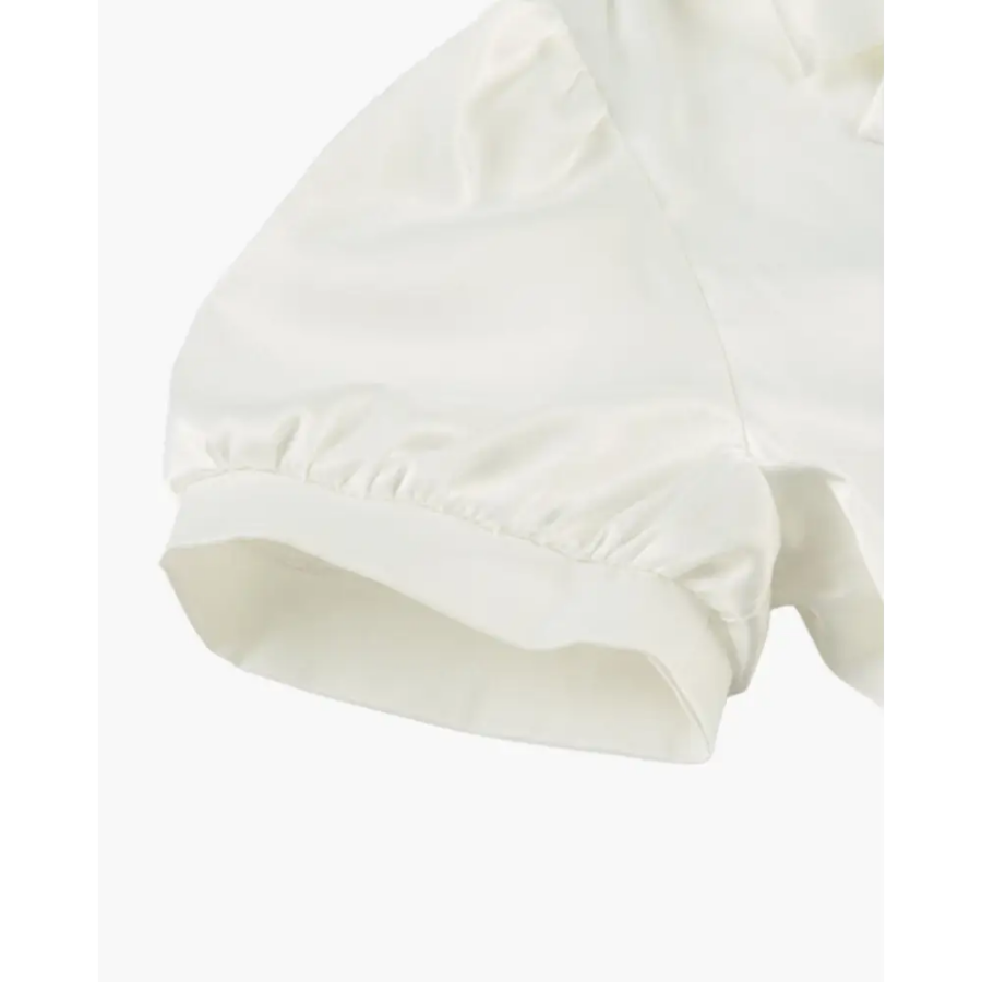 Ivory Satin Co-Ord Set