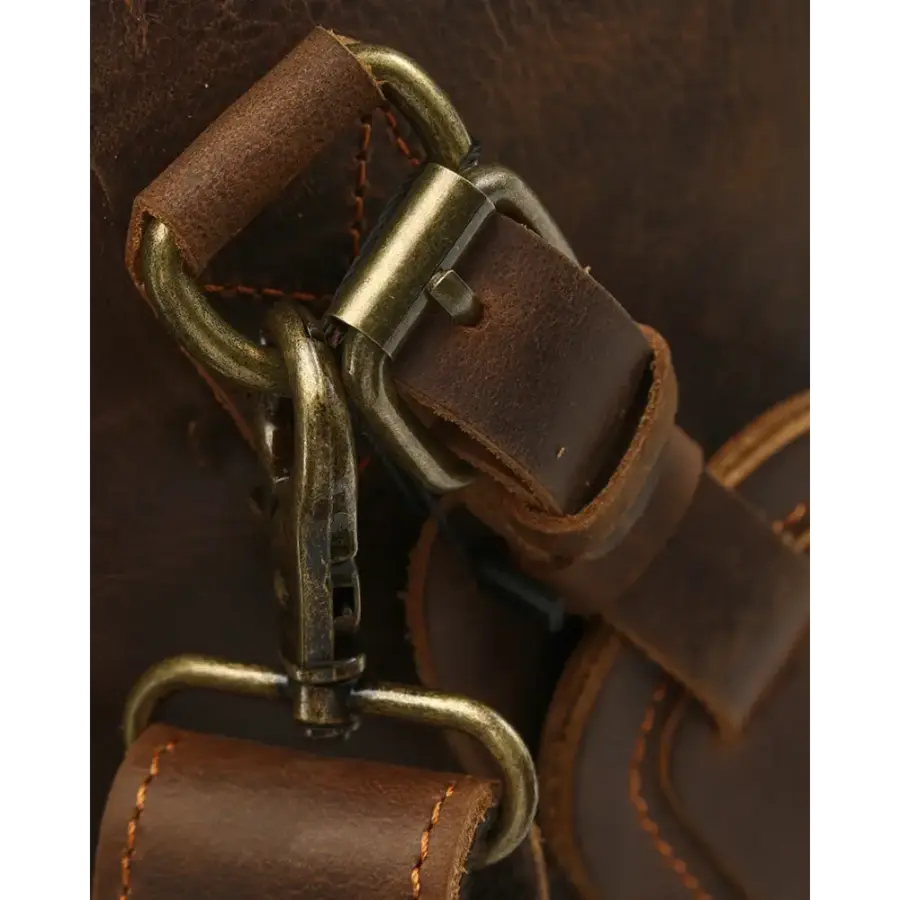 Leather Duffel Bag