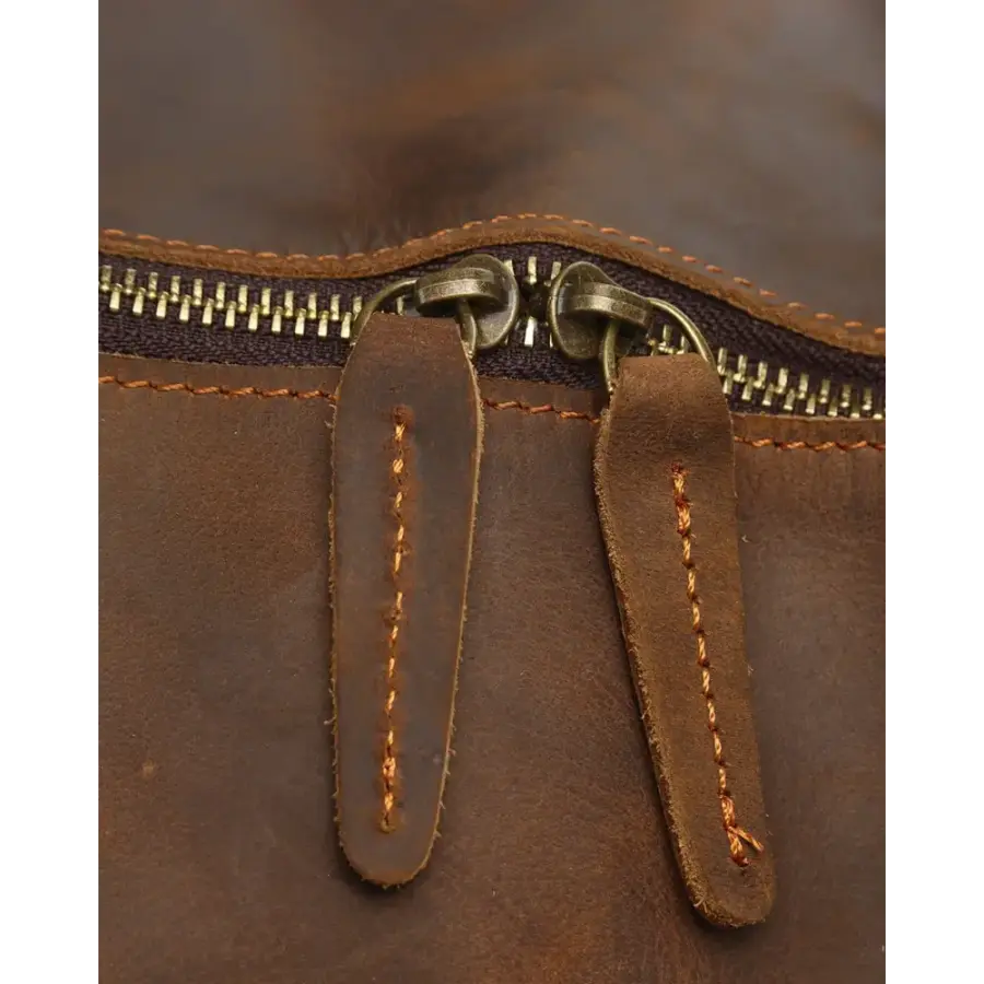 Leather Duffel Bag