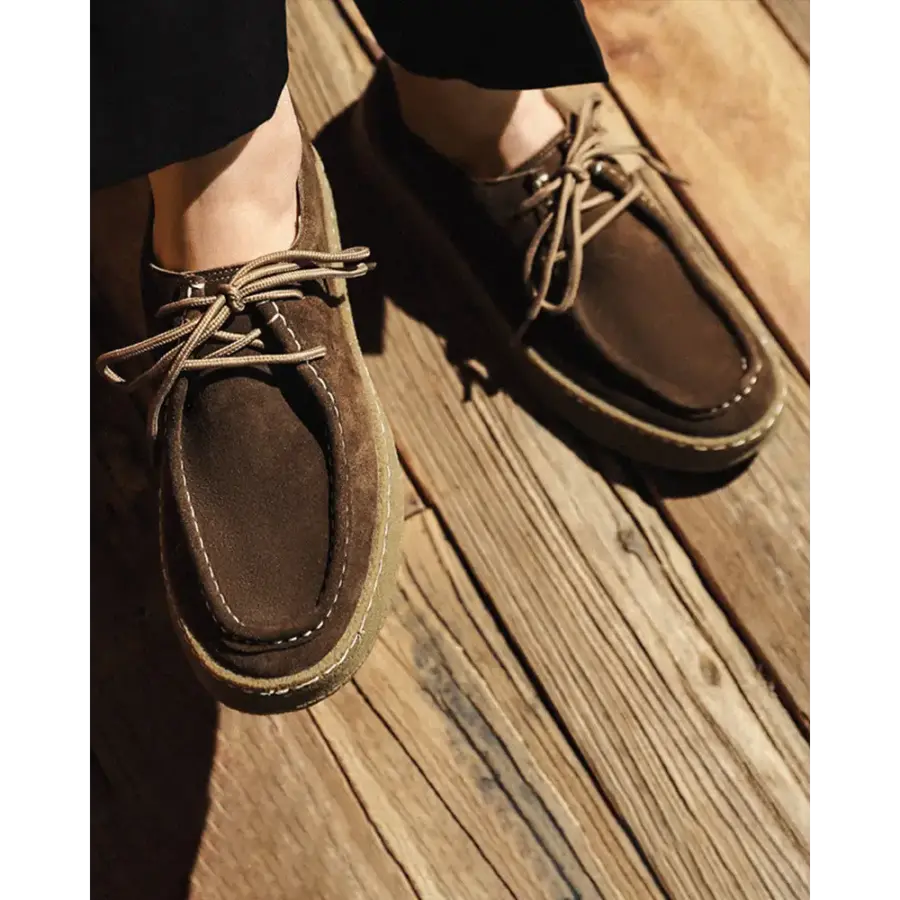 Mayfair loafer heel counter and insole lining, textile-backed