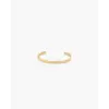 Minimalist Bangle Cuff Bracelet - Gold