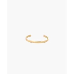 Minimalist Bangle Cuff Bracelet - Gold