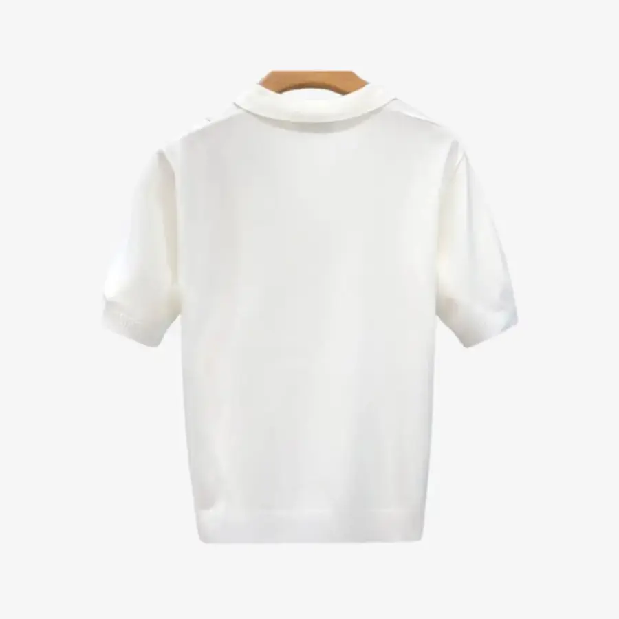 Minimalist Knit Polo
