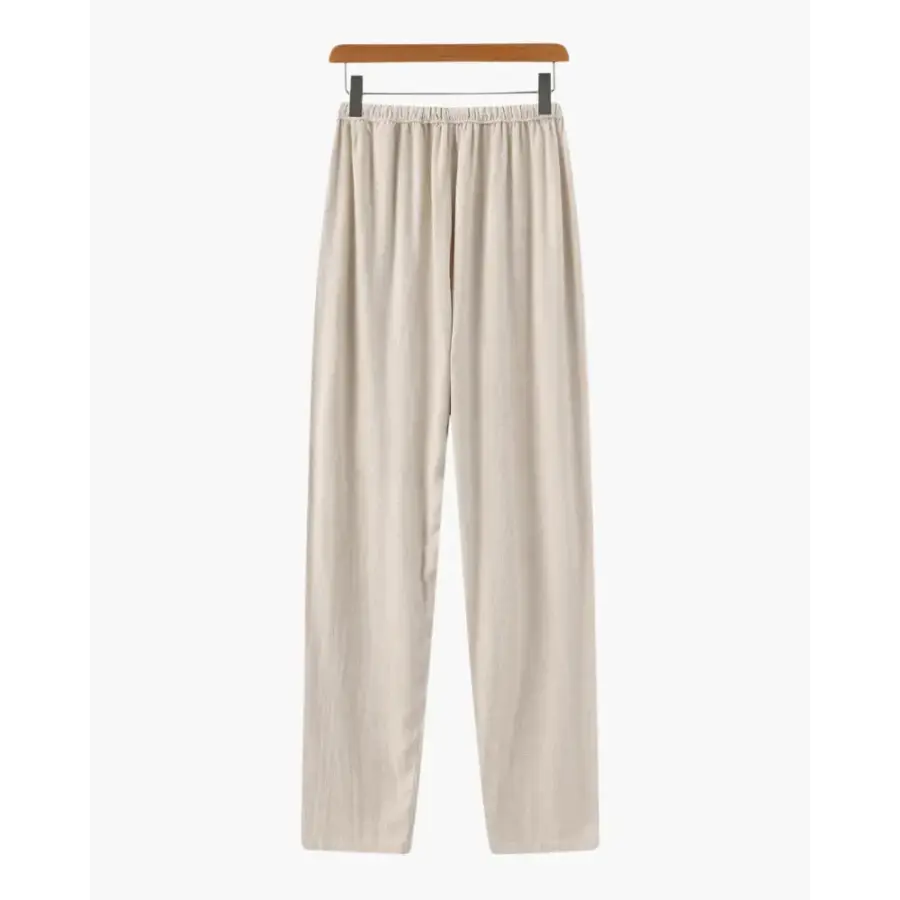 Nomad Slim Linen Pantalon