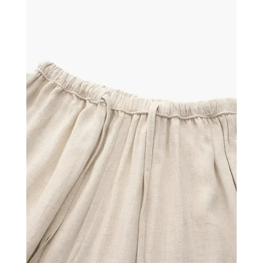 Nomad Slim Linen Pantalon