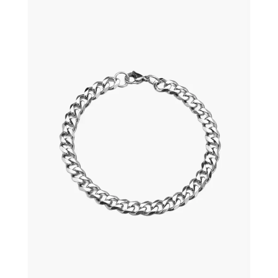 Old Money Chained Bracelet - Silver / 3mm