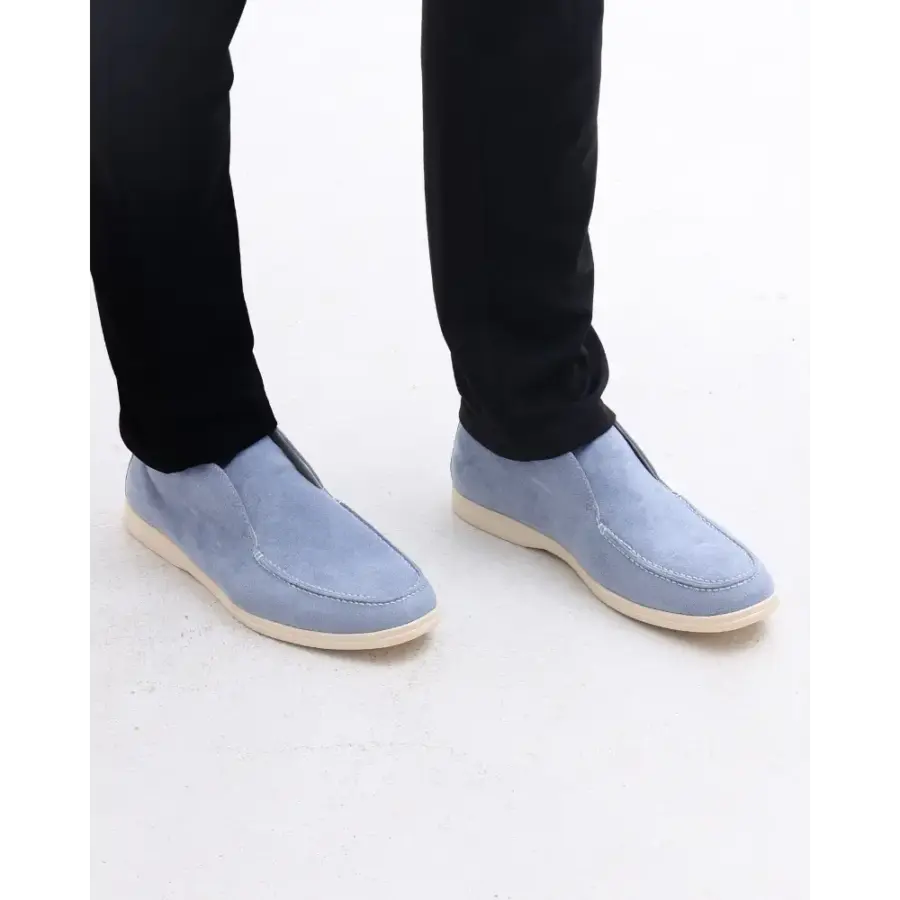 Old Money High Suede Loafers
