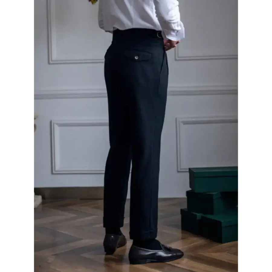 Prestige Pleated Trousers