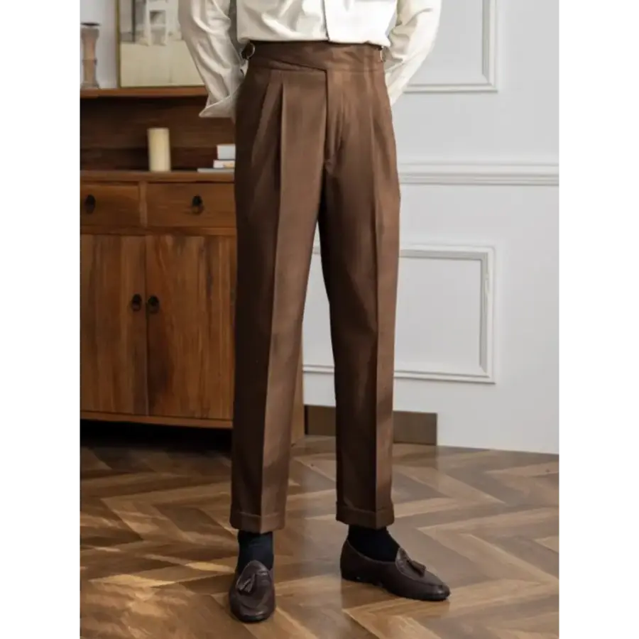 Prestige Pleated Trousers