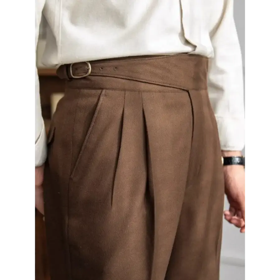 Prestige Pleated Trousers