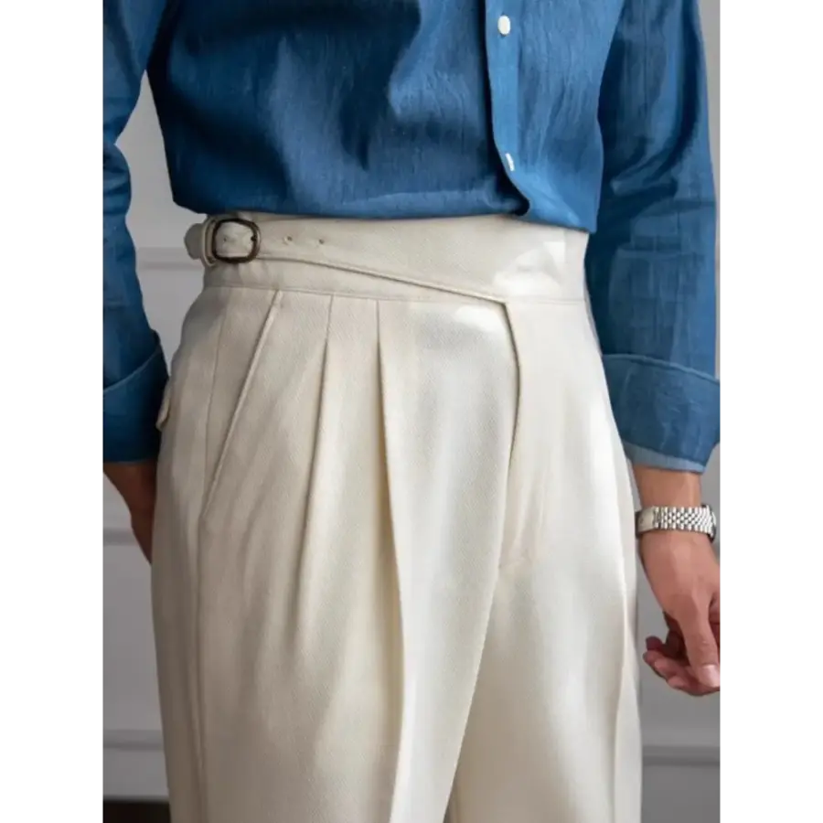 Prestige Pleated Trousers