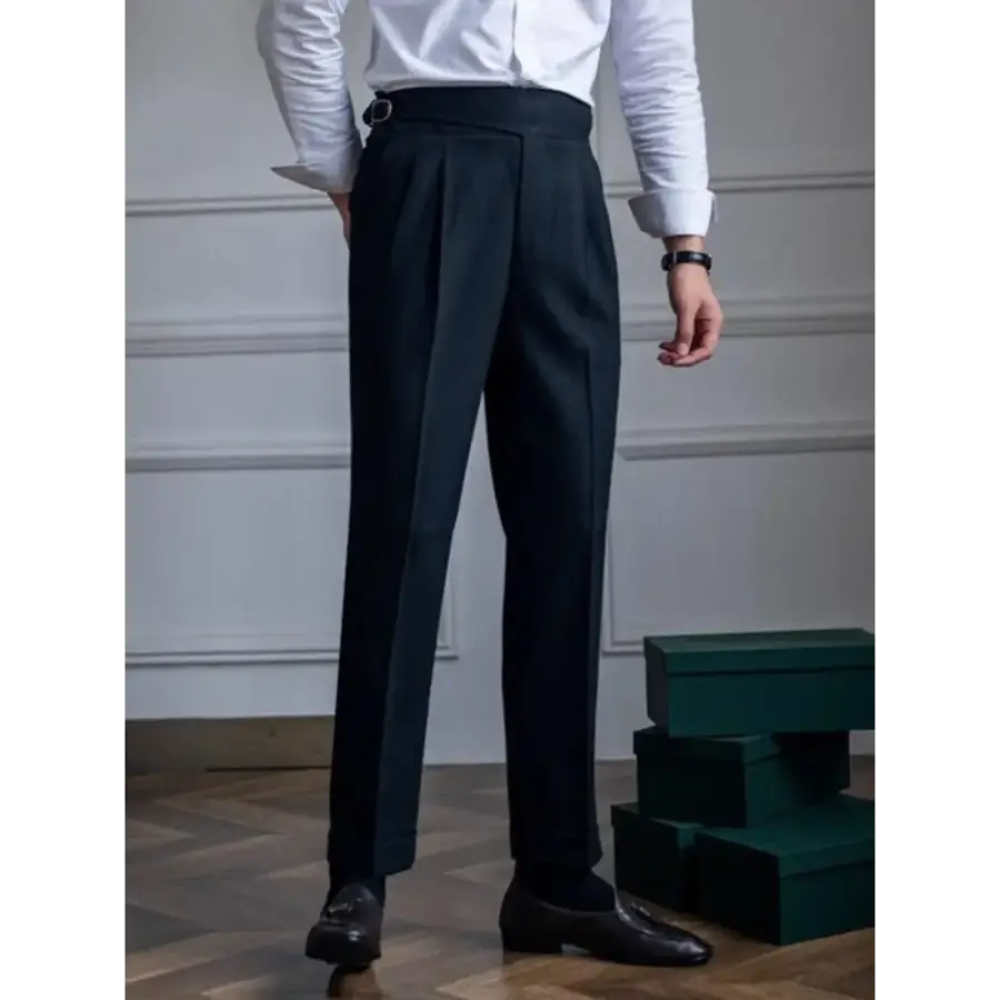 Prestige Pleated Trousers