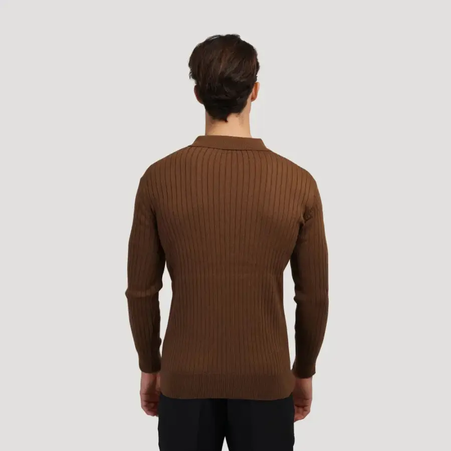 Prestige Ribbed Knit Polo