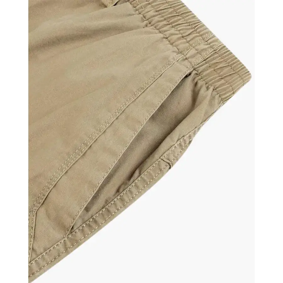 Relaxed Fit Drawstring Cotton Trousers