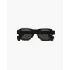Retro Rectangle Frame Sunglasses