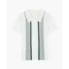 retro-striped-knit-polo-shirt-xs-550 Retro Striped Knit Polo Shirt - XS