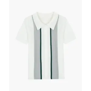 retro-striped-knit-polo-shirt-xs-550 Retro Striped Knit Polo Shirt - XS