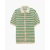 Riviera Knit Button Shirt - L