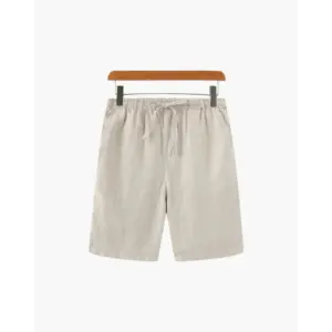 Riviera Linen Shorts - Beige / S