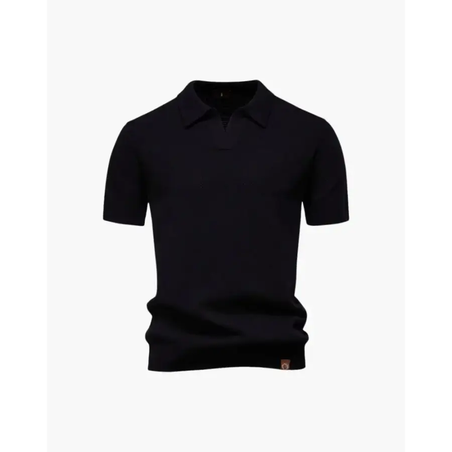 Riviera Textured Knit Polo