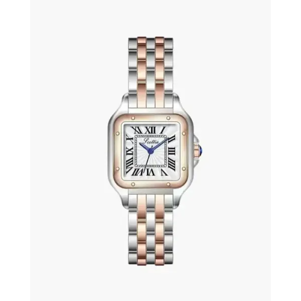 Rose Gold Steel Lady Watch