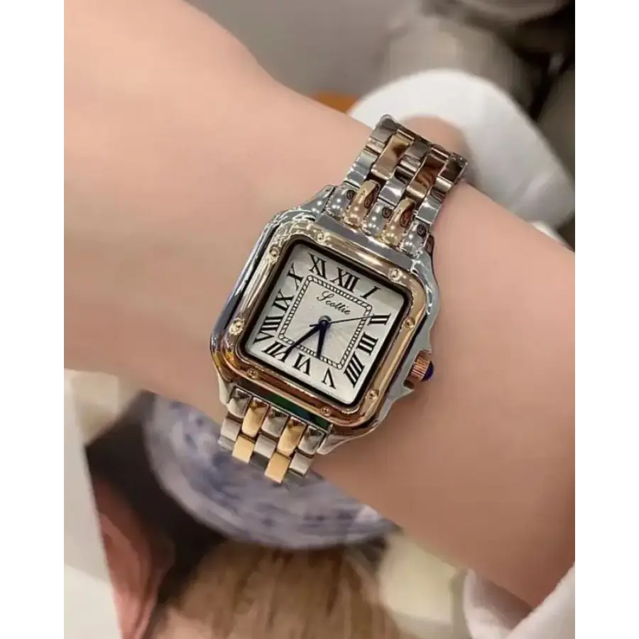 Rose Gold Steel Lady Watch