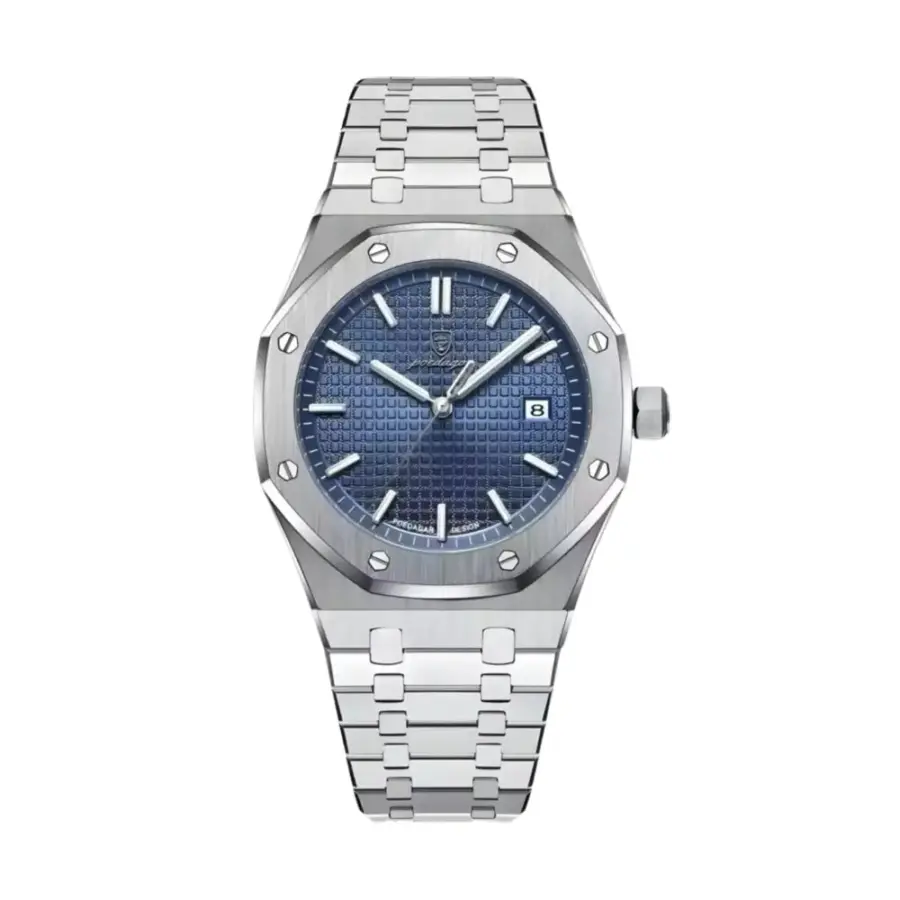Royale Steel Watch - Ocean