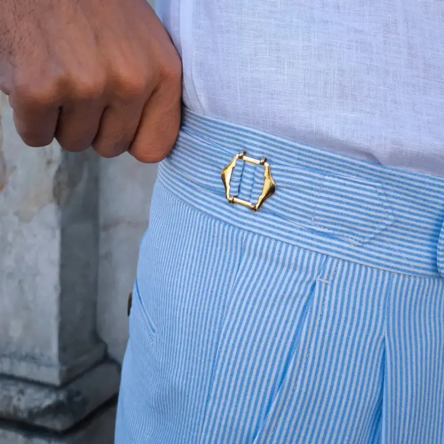 Seersucker Sartorial Trousers