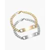 Signature Cuban chain bracelet stainless steel polished finish