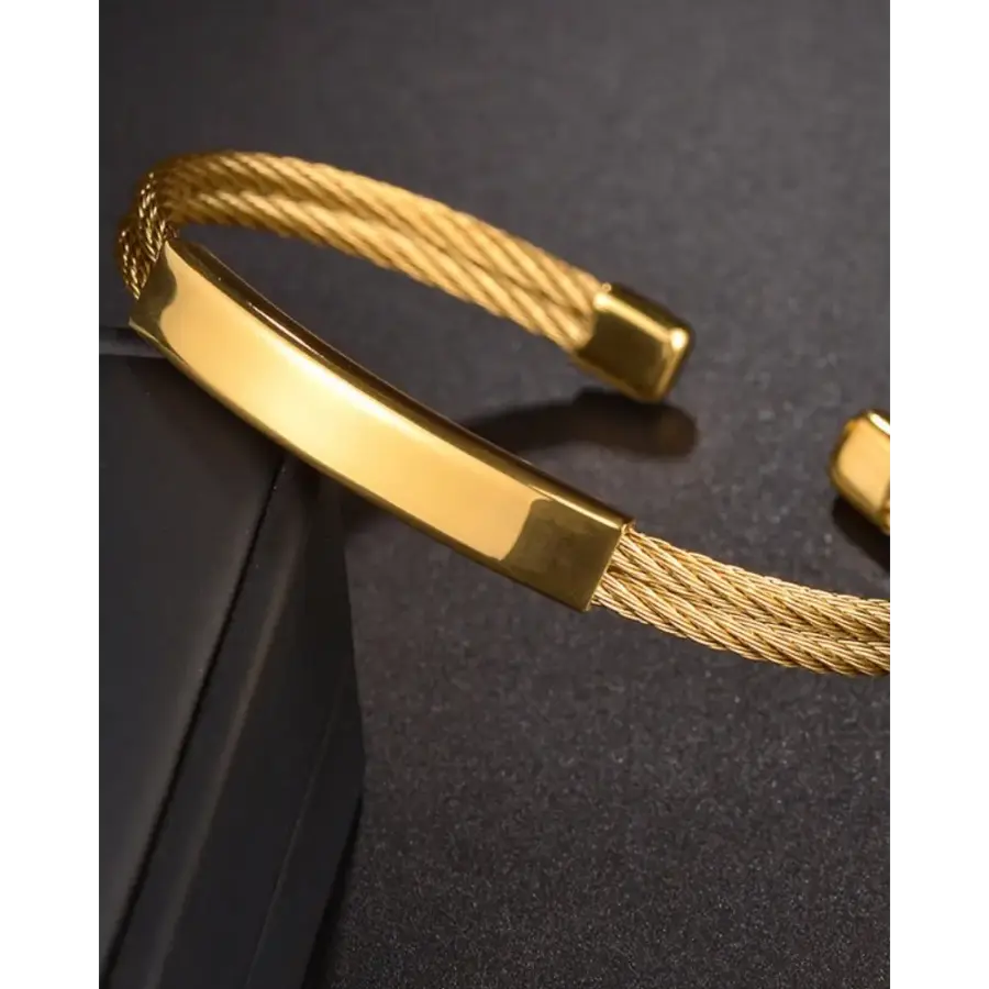 Signature Gold Cuff