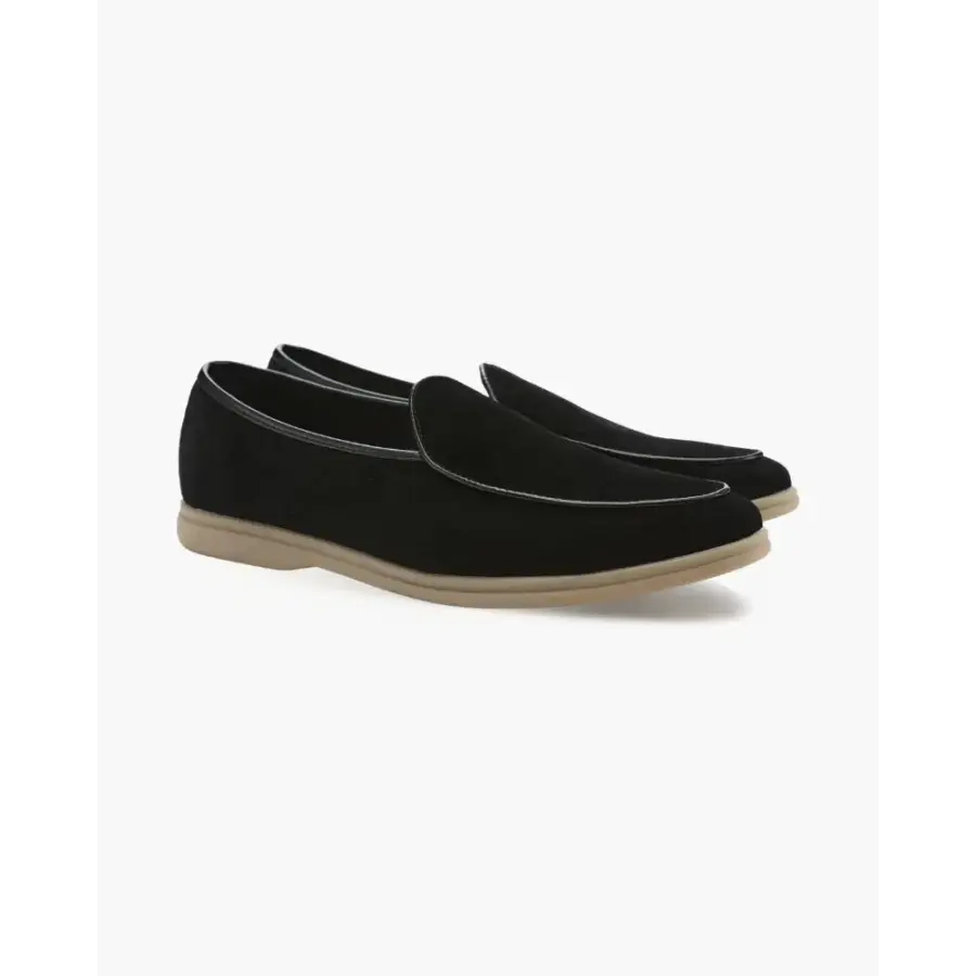 Signature Leather Loafer - Black / 38