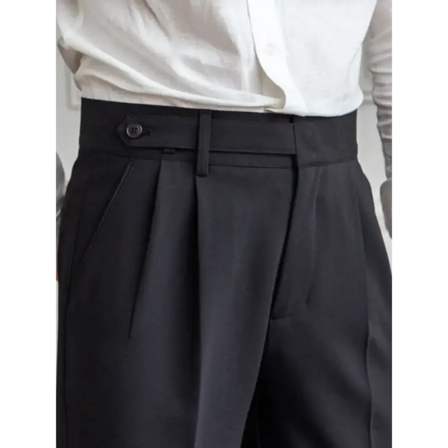 Signature Pleated Trousers