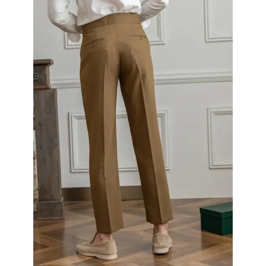 Signature Pleated Trousers