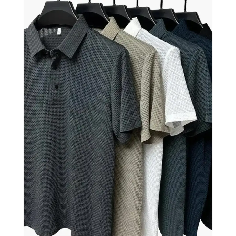 Silken Airflow polo detail mesh panels shoulders underarms