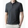 Silken Airflow polo navy blue short sleeve mesh ventilation