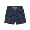 Striped Navy Drawstring Shorts - S