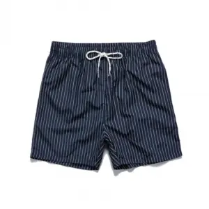 striped-navy-drawstring-shorts-s-941 Striped Navy Drawstring Shorts - S