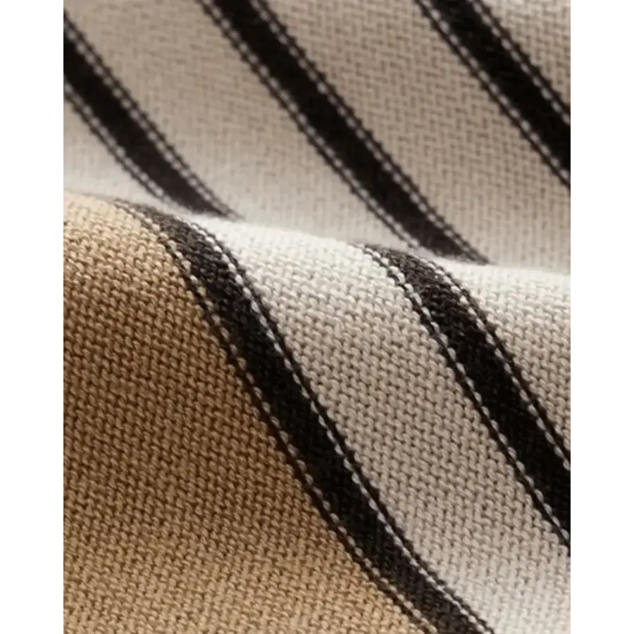 Tailored knit polo shirt fabric texture, Portuguese cotton-blend knit