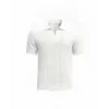 textured-cable-knit-polo-white-s-803 Textured Cable Knit Polo - White / S