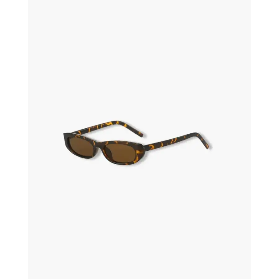 Montelaire Sylvie oval sunglasses in leopard print acetate, front view