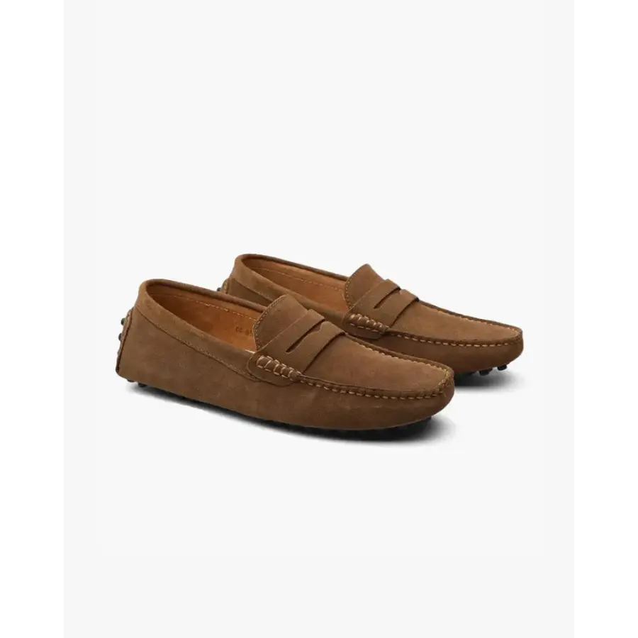 The Riviera Suede Loafers - Brown / EU 38 / UK 5 / US 5.5