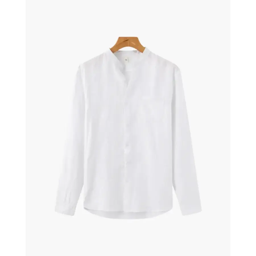 Timeless Linen Shirt - White / S