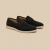 Urban Suede Loafers - Black EU 38 / UK 5 / US 5.5