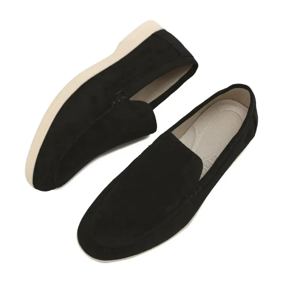 Velour Suede Loafers