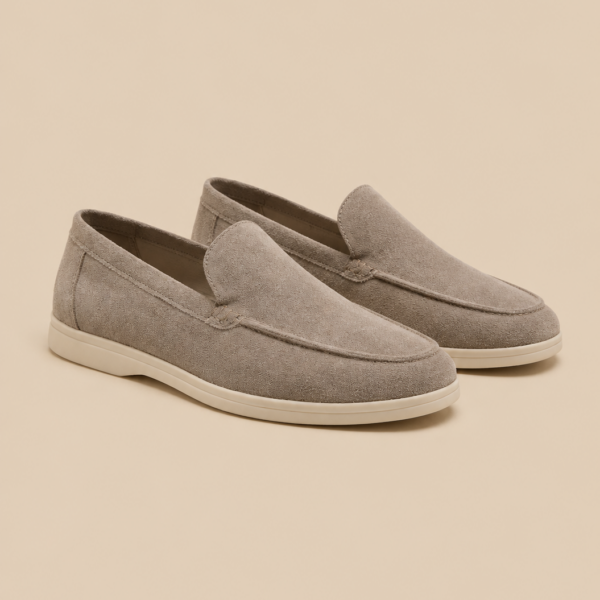 Velour Suede Loafers