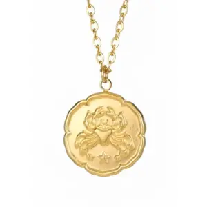 Zodiac Astrological Necklace - Cancer