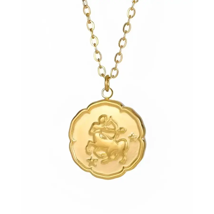 Zodiac Astrological Necklace - Sagittarius